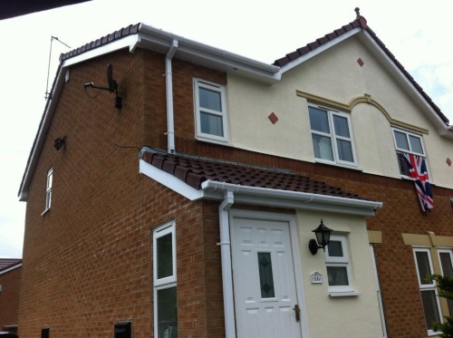  Guttering and Downpipes Installed by Bamford Roofing Rochdale