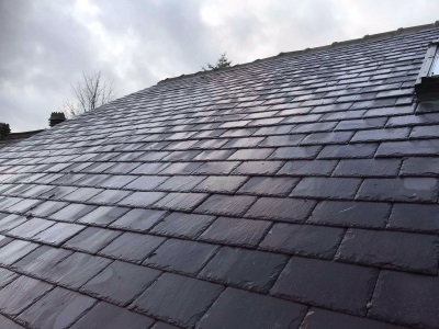 Slate Re-Roof by Bamford Roofing Rochdale